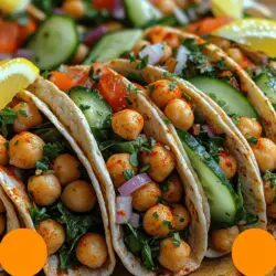 Smoky Harissa Chickpea Wraps: A Flavorful and Nutritious Delight