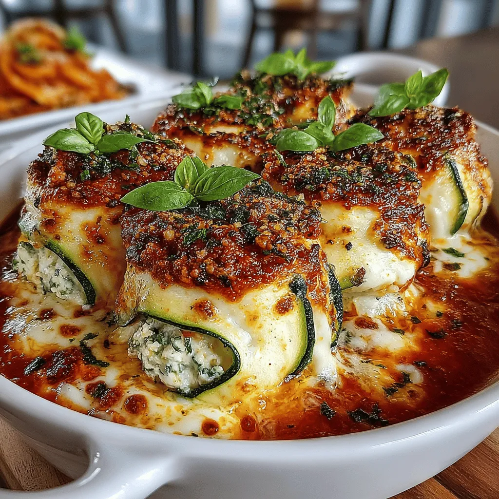 Zucchini Lasagna Rolls Recipe: A Delicious, Nutritious Twist on a Classic