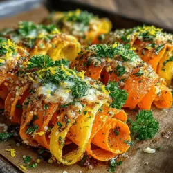 Golden Parmesan Roasted Carrot Ribbons: The Perfect Cooking Guide