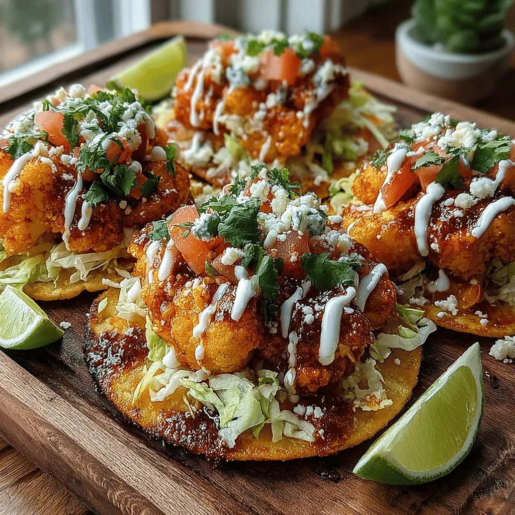 In the realm of modern cuisine, Spicy Buffalo Cauliflower Tostadas stand out as an enticing fusion dish that marries the bold flavors of traditional buffalo wings with the crisp freshness of tostadas. This dish has gained popularity not only among vegetarians and vegans but also among anyone seeking a delicious way to incorporate more plant-based meals into their diet. With their spicy, tangy kick complemented by a fresh crunch, these tostadas are not just a meal; they're a culinary experience.