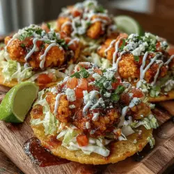 In the realm of modern cuisine, Spicy Buffalo Cauliflower Tostadas stand out as an enticing fusion dish that marries the bold flavors of traditional buffalo wings with the crisp freshness of tostadas. This dish has gained popularity not only among vegetarians and vegans but also among anyone seeking a delicious way to incorporate more plant-based meals into their diet. With their spicy, tangy kick complemented by a fresh crunch, these tostadas are not just a meal; they're a culinary experience.
