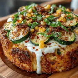 Sweet Corn & Zucchini Pizza: A Flavorful Homemade Delight