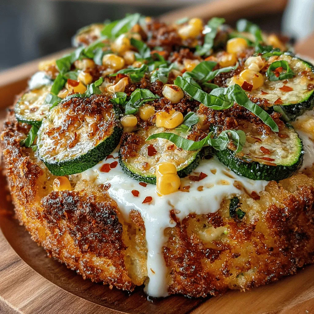 Sweet Corn & Zucchini Pizza: A Flavorful Homemade Delight