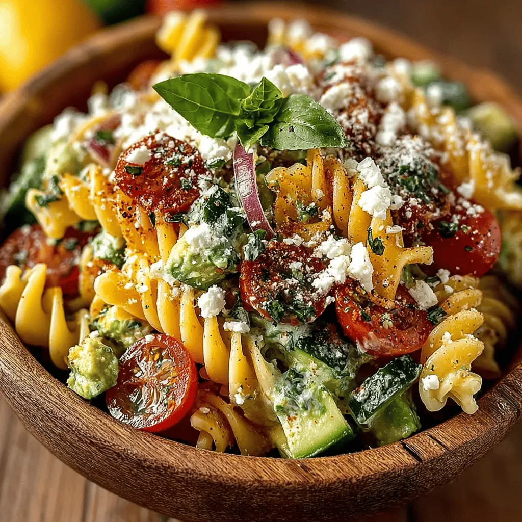 Avocado Dream Pasta Salad