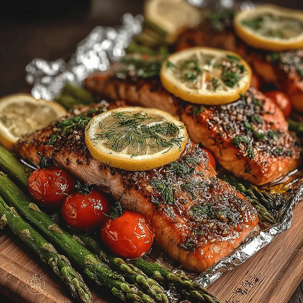 Zesty Citrus Dill Salmon Foil Packs offer a delicious and effortless way to enjoy a healthy and flavorful meal. This dish combines the succulent taste of salmon with the bright notes of citrus, creating a delightful flavor profile that appeals to both seasoned seafood lovers and those new to fish. The convenience of foil pack cooking not only makes this recipe a breeze to prepare but also ensures that all the ingredients retain their moisture and taste.