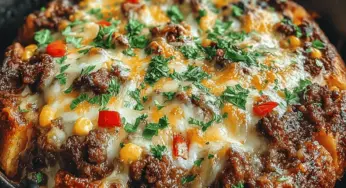 Southwest Turkey & Sweet Potato Enchilada Skillet