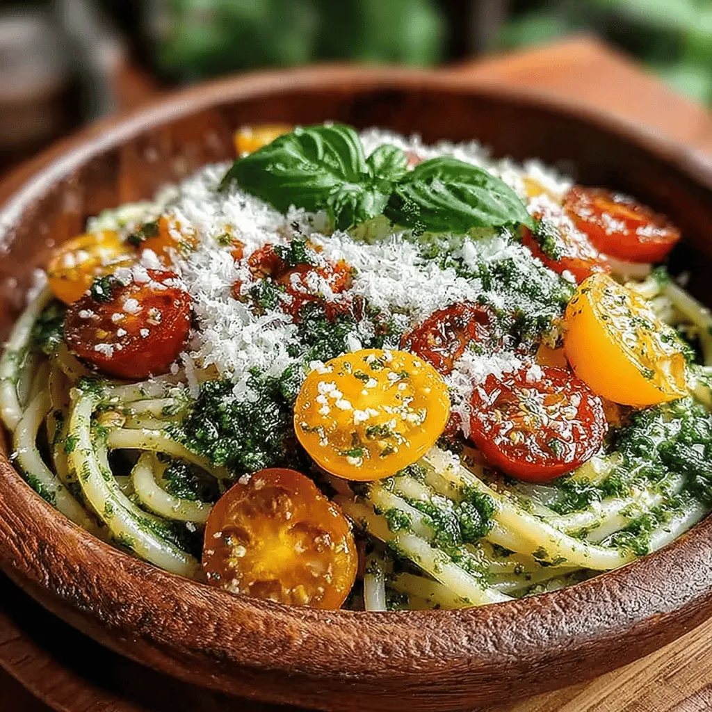 Basil Pesto Pasta Delight