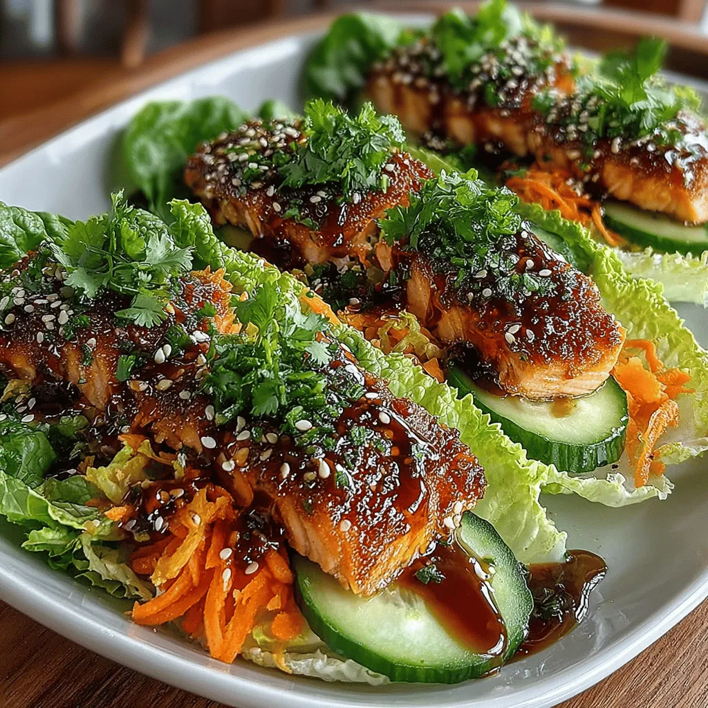 Discover the perfect blend of flavors and textures with our Salmon Lettuce Wraps with Watermelon Glaze. This refreshing dish is not only light and healthy but also bursting with vibrant tastes that make it a standout choice for any meal. Featuring tender salmon, crisp vegetables, and a sweet and tangy watermelon glaze, these wraps are ideal for lunch, dinner, or as a delightful appetizer. As we delve into this article, we will guide you through the ingredients, preparation, and assembly of this delicious recipe, ensuring you can enjoy a nutritious and satisfying meal that your family and friends will love.