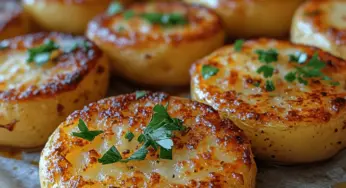 Crispy Parmesan Potato Rounds: The Ultimate Guide to Perfection