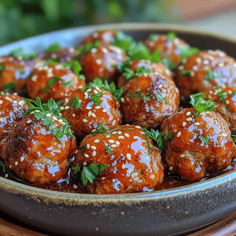 If you're looking for a dish that marries sweet and spicy flavors while remaining easy to prepare, look no further than tender honey sriracha meatballs. This recipe combines the savory richness of meatballs with the zesty kick of sriracha and the natural sweetness of honey, creating an irresistible dish that appeals to a wide array of palates. Perfect for family dinners, party appetizers, or meal prep, these meatballs not only deliver on taste but are also incredibly versatile.