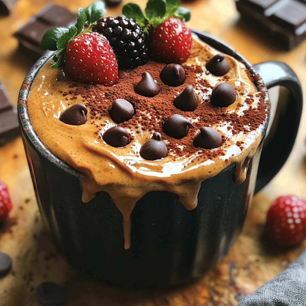 Decadent Guilt-Free Chocolate Mug Cake