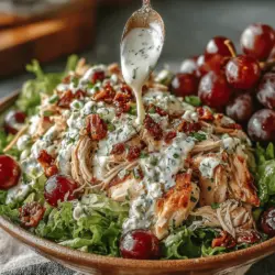 Crunchy Chicken & Grape Delight: A Refreshing Salad Recipe