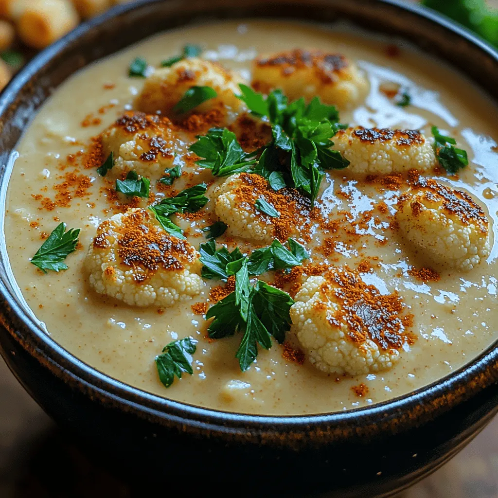 As the temperature drops and the days grow shorter, there’s nothing quite like a warm, creamy soup to nourish the body and soothe the soul. The allure of creamy soups lies not only in their comforting texture but also in their ability to showcase a variety of flavors, making them the perfect dish for the colder months. One standout recipe that captures this essence is Creamy Roasted Cauliflower Soup. This dish offers a delightful blend of warmth, flavor, and health benefits, making it an ideal choice for anyone looking to enjoy a wholesome meal.