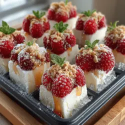 As the days grow warmer, the craving for delicious and refreshing snacks becomes irresistible. If you're on the lookout for a treat that satisfies your sweet tooth without the guilt, Frozen Raspberry Yogurt Bites are the perfect solution. These delightful morsels not only provide a burst of fruity flavor but also offer a range of health benefits, making them an excellent option for families, health-conscious individuals, and dessert lovers alike.