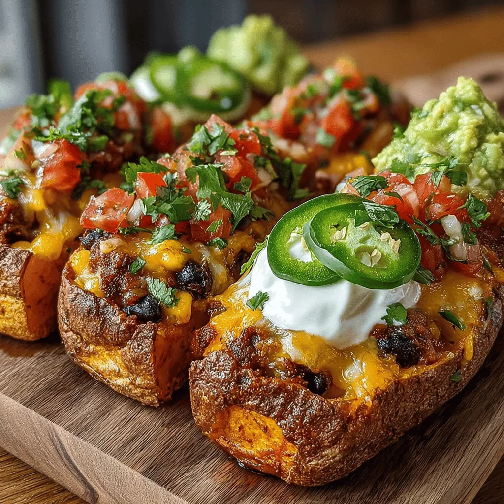 In the realm of comfort food, nachos have long held a cherished place, combining crunchy textures with a plethora of flavors that can satisfy any craving. However, as the culinary world continues to embrace healthier eating habits, innovative recipes have emerged that elevate traditional dishes into something more wholesome yet equally indulgent. Enter Loaded Nacho Sweet Potato Skins—a nutritious and delightful twist on the classic nacho experience. This recipe not only substitutes nutrient-rich sweet potatoes for standard tortilla chips but also layers on flavors that will leave you craving more.