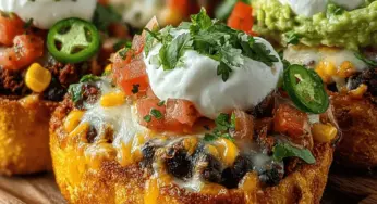Loaded Nacho Sweet Potato Skins Recipe