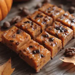 As the leaves turn golden and the air becomes crisp, a familiar aroma begins to waft through kitchens across the country: the warm and inviting scent of pumpkin spice. This seasonal flavor, a blend of cinnamon, nutmeg, ginger, and cloves, has become a hallmark of autumn, celebrated in everything from lattes to baked goods. Among the plethora of pumpkin spice recipes, one stands out for its delightful balance of health and taste: Pumpkin Spice Delight Bars.