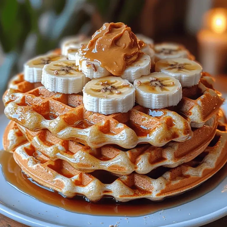 If you're on the lookout for a breakfast that tastes indulgent yet is packed with nutrition, look no further than Fluffy Peanut Butter Protein Waffles. These delightful waffles serve as a perfect fusion of flavor and health, making them an ideal choice for anyone who wants to kickstart their day with something both satisfying and nourishing.