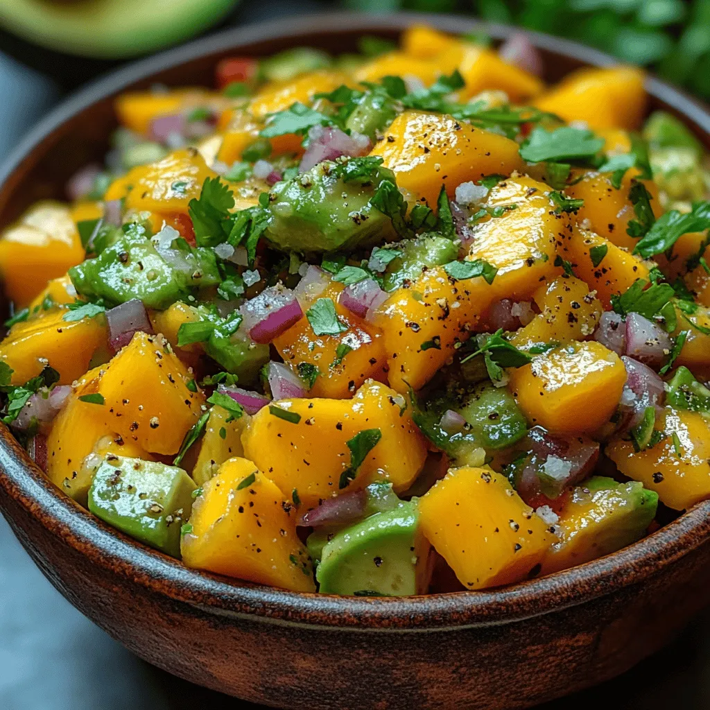 In the world of culinary delights, few dishes can rival the refreshing and vibrant combination of flavors found in mango avocado salsa. This delightful recipe is not just a side dish; it’s a celebration of fresh ingredients and bold flavors. Whether you’re hosting a summer barbecue, preparing a family dinner, or looking for a light snack, this zesty salsa can elevate your meal with its bright colors and tantalizing taste.