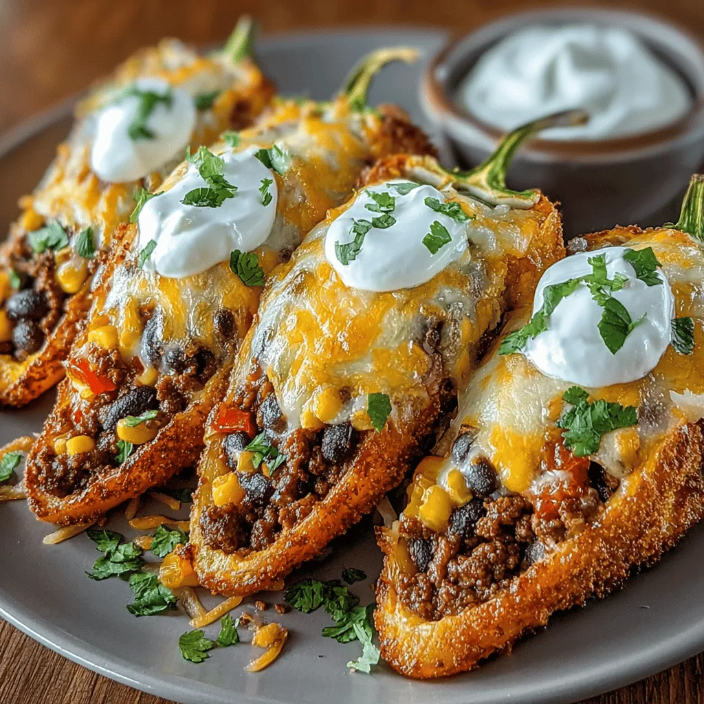 The foundation of any great recipe lies in its ingredients. In this section, we will delve into the nutritional benefits and flavor profiles of the key components used in our taco-stuffed mini peppers, ensuring you understand why each element plays a vital role in crafting this delicious dish.