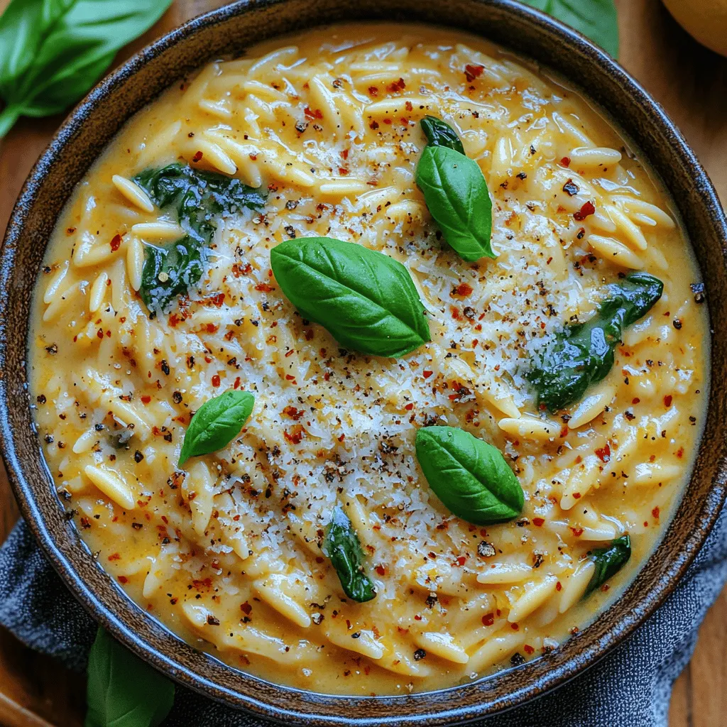Creating the perfect Zesty Creamy Lemon Orzo with Spinach is a delightful journey that combines fresh ingredients with simple techniques. Follow these detailed steps to ensure your dish is flavorful, creamy, and satisfying.