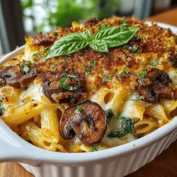 When it comes to comfort food, few dishes can compete with the warm, cheesy embrace of a pasta bake. The Cheesy Spinach and Mushroom Pasta Bake is a delightful fusion of flavors and textures that not only satisfies the palate but also warms the heart. This dish has gained popularity among home cooks and food lovers alike for its simplicity and versatility, making it a perfect choice for both busy weeknights and cozy gatherings.