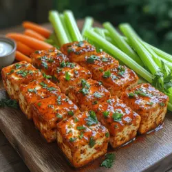 Preheating your air fryer is an essential step that should not be overlooked when making Spicy Air-Fried Buffalo Tofu. Preheating ensures that the cooking environment is hot enough to achieve that coveted crispy texture. The hot air circulation in the air fryer works best when the appliance is already at the right temperature, allowing the tofu to sear quickly and lock in moisture while forming a delightful crust.
