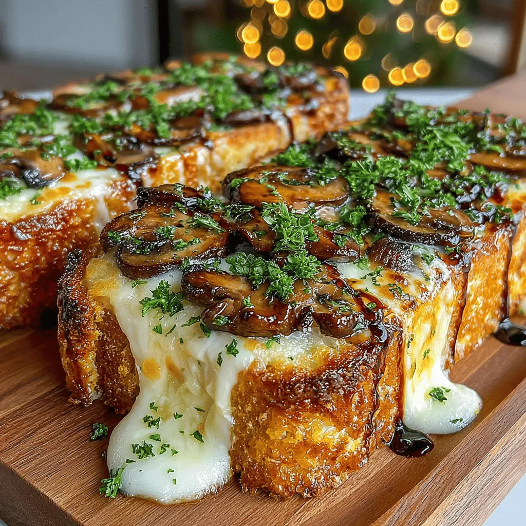 When it comes to creating a dish that perfectly balances comfort with sophistication, few things can rival the allure of Savory Mushroom & Brie Toast Melts. This recipe is not just a meal; it’s an experience that captivates the senses, making it an ideal appetizer or main course for any occasion. Whether you’re hosting a cozy gathering with friends or preparing an elegant dinner for loved ones, these toast melts promise to impress and satisfy.