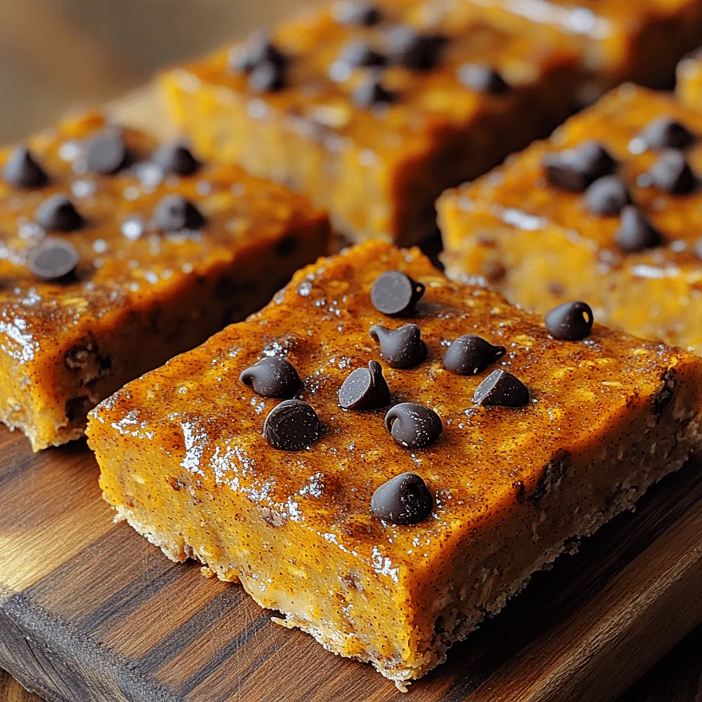 As the crisp air of fall arrives, so does the delightful season of pumpkin-infused recipes. From lattes to pies, pumpkin's warm, comforting flavor has become a staple in many households during the autumn months. Among these cherished creations are the Wholesome Pumpkin Oatmeal Bars, a nutritious and easy-to-make snack that beautifully captures the essence of fall while providing essential health benefits.