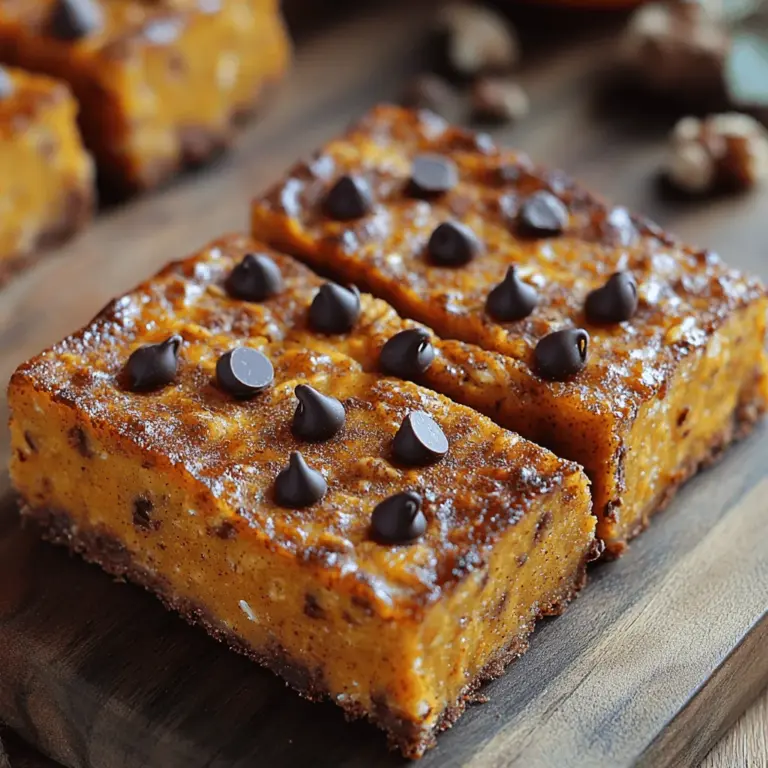 As the crisp air of fall arrives, so does the delightful season of pumpkin-infused recipes. From lattes to pies, pumpkin's warm, comforting flavor has become a staple in many households during the autumn months. Among these cherished creations are the Wholesome Pumpkin Oatmeal Bars, a nutritious and easy-to-make snack that beautifully captures the essence of fall while providing essential health benefits.