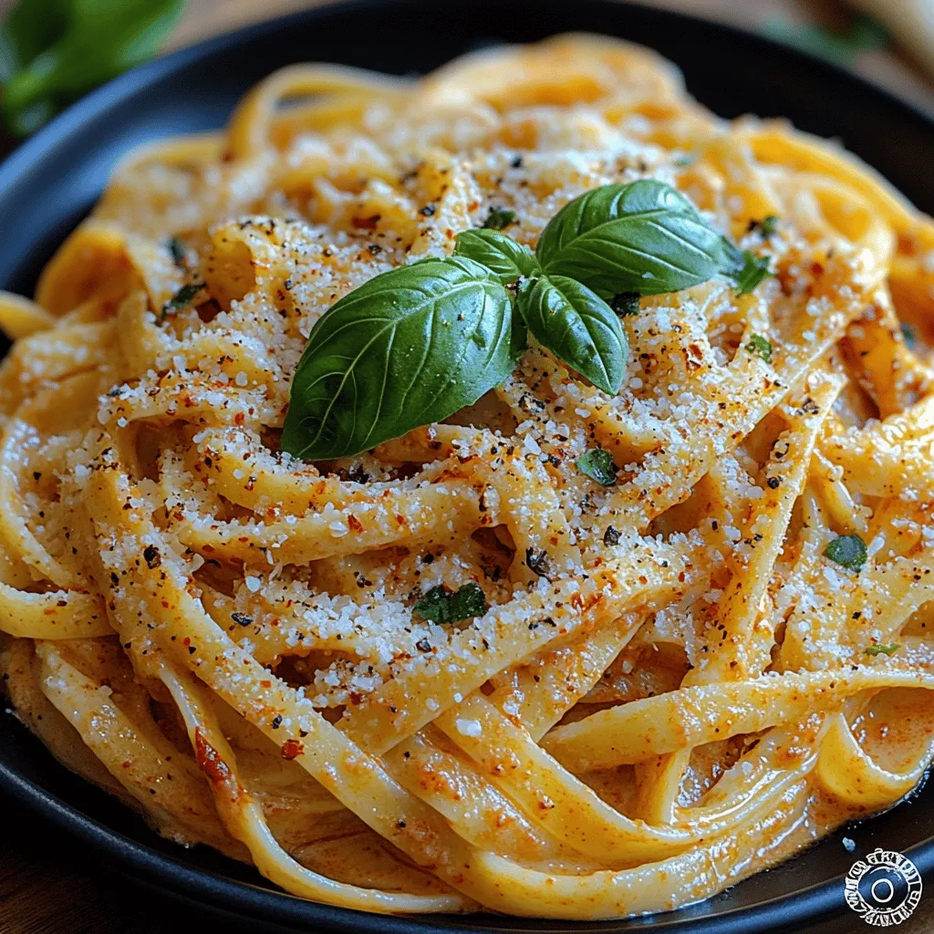 To achieve the perfect Creamy Roasted Red Pepper Pasta, it’s essential to understand the ingredients that contribute to its deliciousness. Each component plays a crucial role in building the flavor profile and ensuring a creamy, luscious sauce.