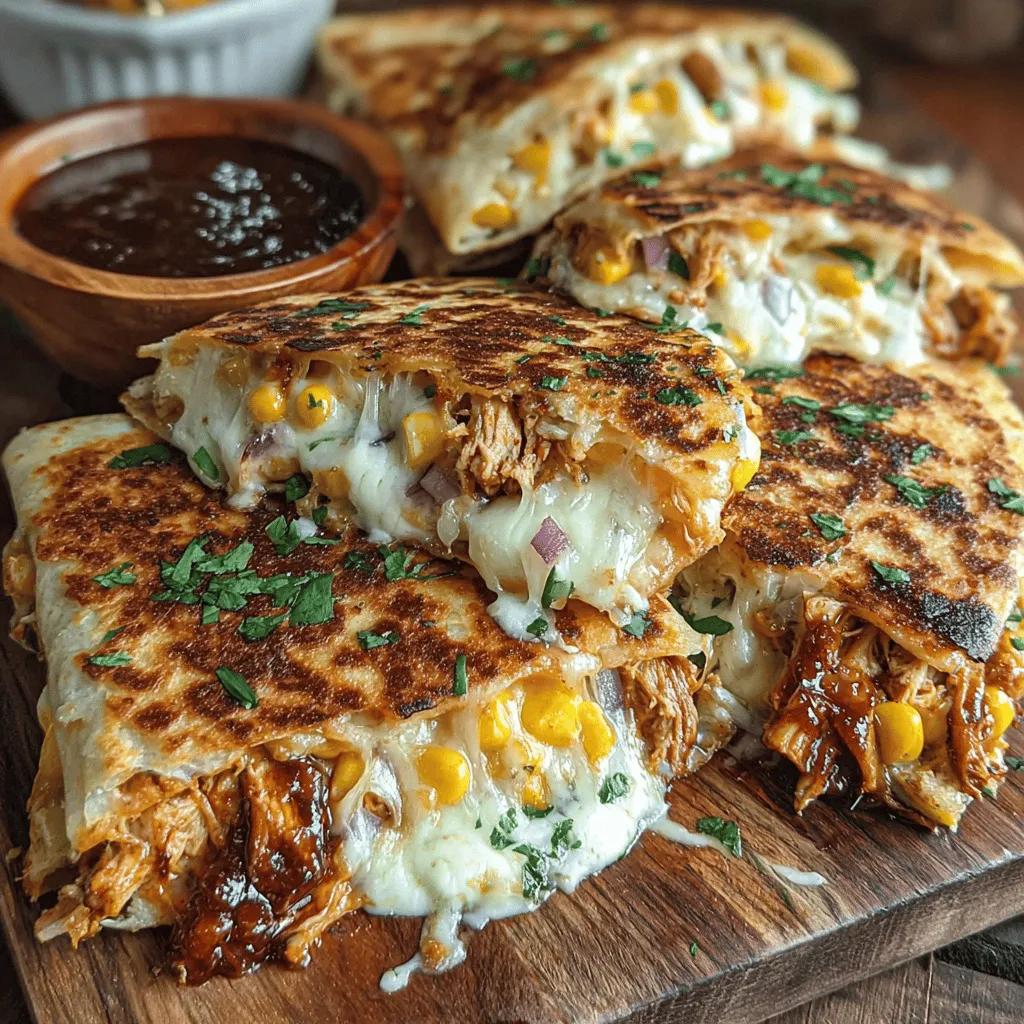 Grilled BBQ chicken quesadillas are a culinary delight that effortlessly combines the smokiness of barbecue with the comfort of cheesy, toasted tortillas. This dish is not only satisfying and delicious but also serves as an incredibly versatile meal option suitable for various occasions. Whether you’re planning a casual weeknight dinner, a backyard barbecue, or a fun gathering with friends, these quesadillas can easily be adapted to suit different tastes and dietary preferences.