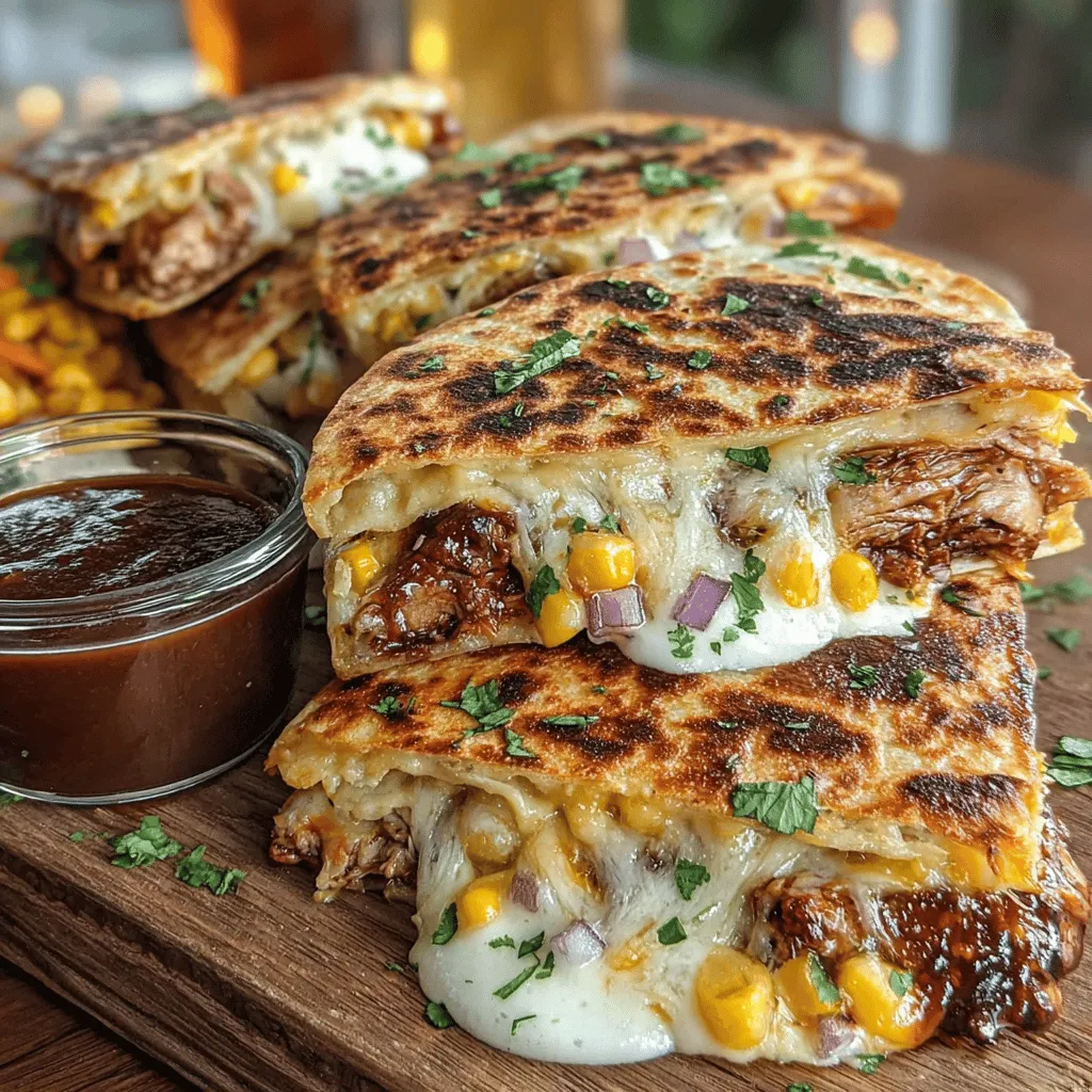 Grilled BBQ Chicken Quesadillas: A Flavorful Delight