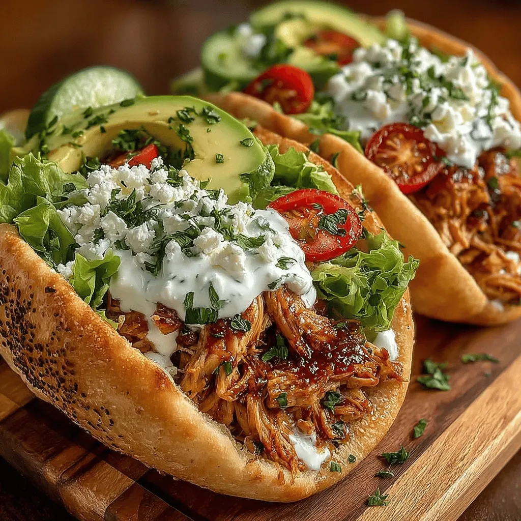 When it comes to assembling your Creamy Dill Ranch Chicken Pita Pockets, the order in which you layer your ingredients can significantly impact both the taste and presentation. Start with a sturdy base of crisp lettuce at the bottom of the pita. This not only provides a refreshing crunch but also acts as a barrier to help prevent the pita from becoming soggy from the creamy dressing and chicken mixture.