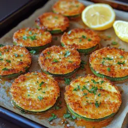 If you're on the hunt for a flavorful, healthy snack or a delightful side dish, look no further than Crispy Parmesan Crusted Zucchini. This recipe elevates humble zucchini to new heights, transforming it into a crispy, golden treat that’s perfect for both kids and adults. Whether you're serving it alongside a grilled entrée or enjoying it solo as a snack, this dish is sure to please even the pickiest eaters.