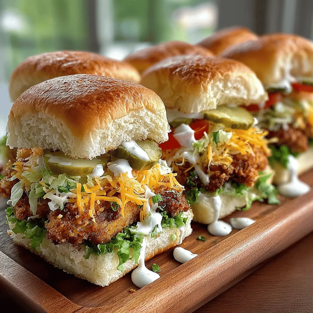 Sliders have taken the culinary world by storm, emerging as a popular choice for parties, gatherings, and casual get-togethers. These miniature sandwiches pack a punch in terms of flavor while offering an approachable and fun way to serve up delicious bites. Among the myriad of slider options available, Crispy Cheddar Ranch Chicken Sliders stand out as a delectable fusion of flavor and texture, making them an irresistible choice for any occasion.