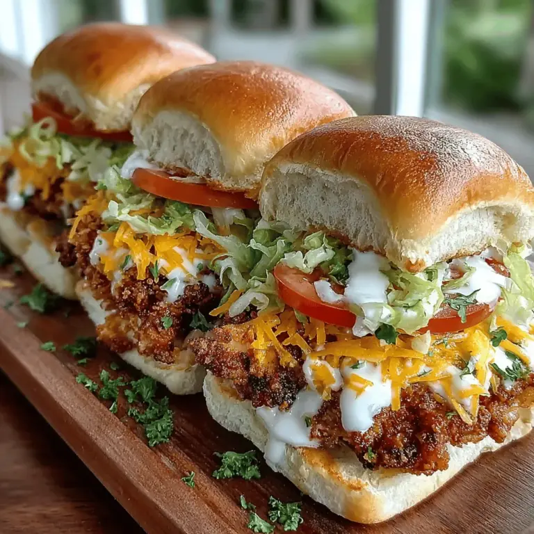 Sliders have taken the culinary world by storm, emerging as a popular choice for parties, gatherings, and casual get-togethers. These miniature sandwiches pack a punch in terms of flavor while offering an approachable and fun way to serve up delicious bites. Among the myriad of slider options available, Crispy Cheddar Ranch Chicken Sliders stand out as a delectable fusion of flavor and texture, making them an irresistible choice for any occasion.