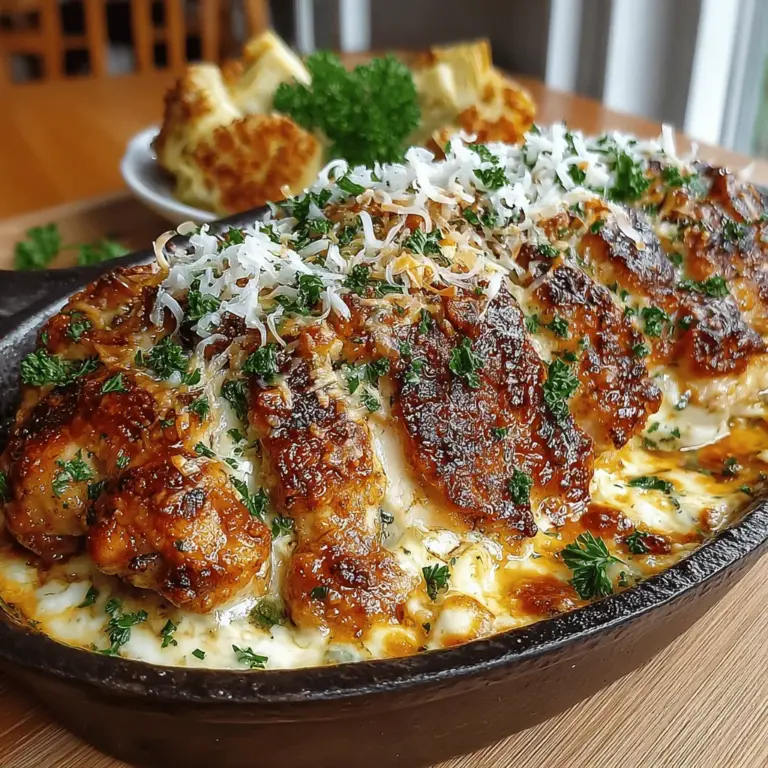 When it comes to creating a dish that combines comfort with sophistication, few recipes can rival the Creamy Lemon Artichoke Chicken Bake. This delightful meal is a celebration of flavors, showcasing tender chicken breasts enveloped in a creamy, zesty sauce that is as pleasing to the palate as it is to the eye. With its rich textures and bright notes, this dish is perfect for family dinners, special gatherings, or impressing guests at your next soirée.