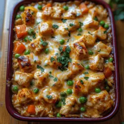 Zesty Baked Chicken & Rice Casserole