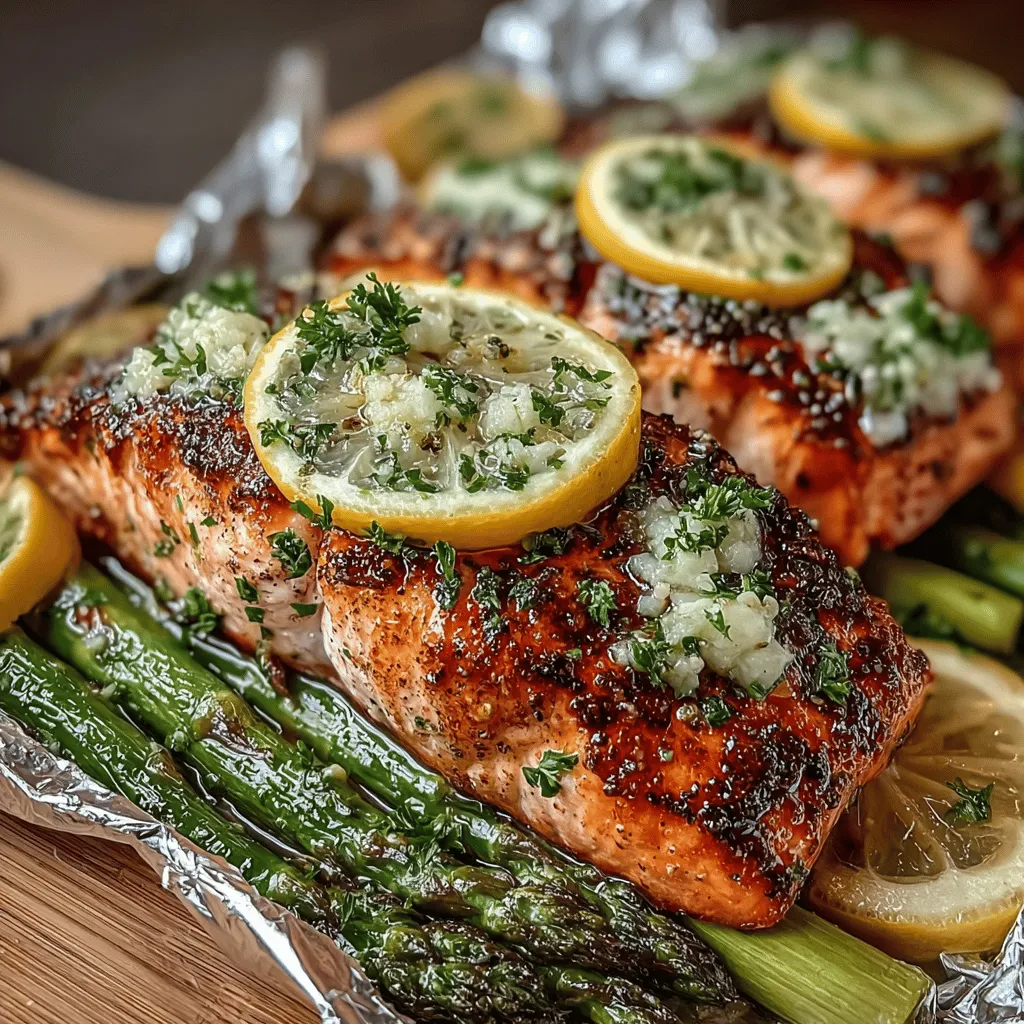 In the realm of effortless cooking, few dishes can match the appeal of Garlic Butter Salmon Foil Packs. This recipe not only promises a delightful explosion of flavors but also serves as a healthy meal option that caters to the needs of busy families and individuals alike. The beauty of foil pack cooking lies in its simplicity: the method locks in moisture and flavor while allowing for easy cleanup. Whether you are a seasoned home chef or a novice in the kitchen, these foil packs will quickly become a favorite in your repertoire.