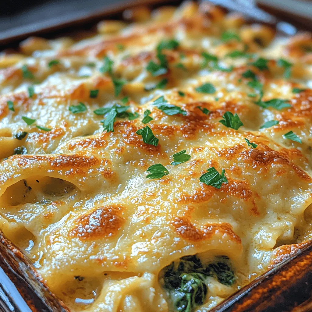 The creamy spinach and artichoke pasta bake is a dish that has captured the hearts and taste buds of many. With its rich, velvety sauce enveloping perfectly cooked pasta, this recipe melds the earthy flavors of spinach and the unique tang of artichokes into a comforting meal that’s both indulgent and satisfying. Popular in various restaurants and homes alike, this pasta bake is often a go-to for gatherings, potlucks, or simply an evening meal that promises to please.