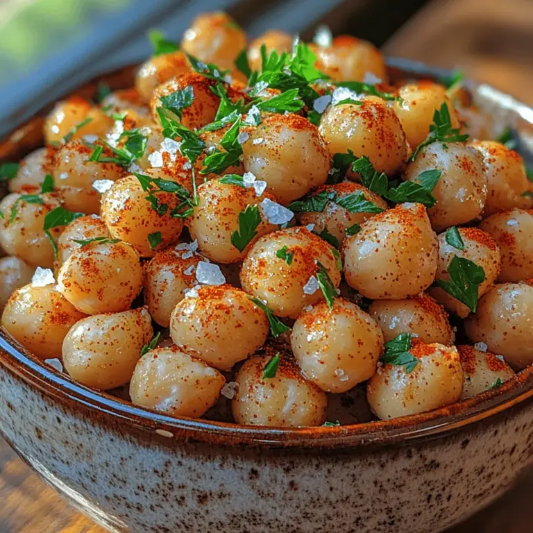 Preheating your oven is a crucial step in achieving the perfect crunchiness for your Garlicky Crunchy Chickpeas Delight. The recommended temperature for roasting chickpeas is typically between 400°F (204°C) and 425°F (218°C). This high heat promotes even cooking and helps to evaporate moisture quickly, resulting in beautifully crispy chickpeas.