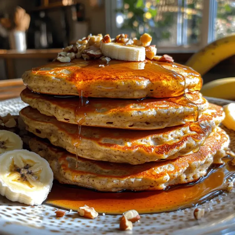 If you're looking for a wholesome breakfast that combines nutrition with a delightful taste, fluffy banana oatmeal pancakes are the perfect choice. These pancakes bring together the sweetness of ripe bananas and the heartiness of oats, creating a dish that's not only satisfying but also boosts your energy for the day ahead. Perfect for lazy Sunday mornings or quick weekday breakfasts, this recipe has gained popularity among health-conscious eaters and pancake lovers alike.