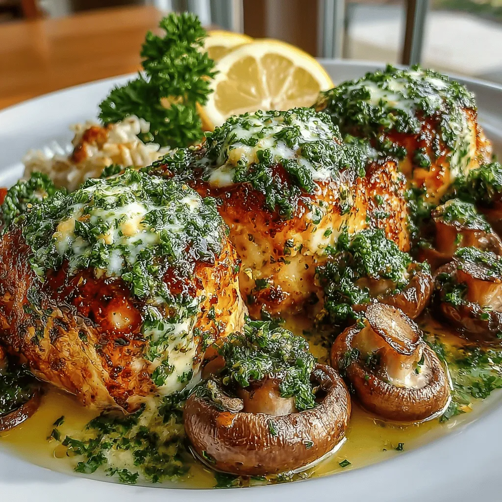 Garlic Butter Chicken & Mushroom Delight is a dish that beautifully marries comfort with elegance, making it perfect for both casual weeknight dinners and special occasions. Picture tender, juicy chicken breasts enveloped in a rich garlic butter sauce, accompanied by earthy mushrooms that add depth and texture to each bite. This recipe stands out not only for its flavor but also for its simplicity, allowing busy individuals and families to create a restaurant-quality meal without spending hours in the kitchen.