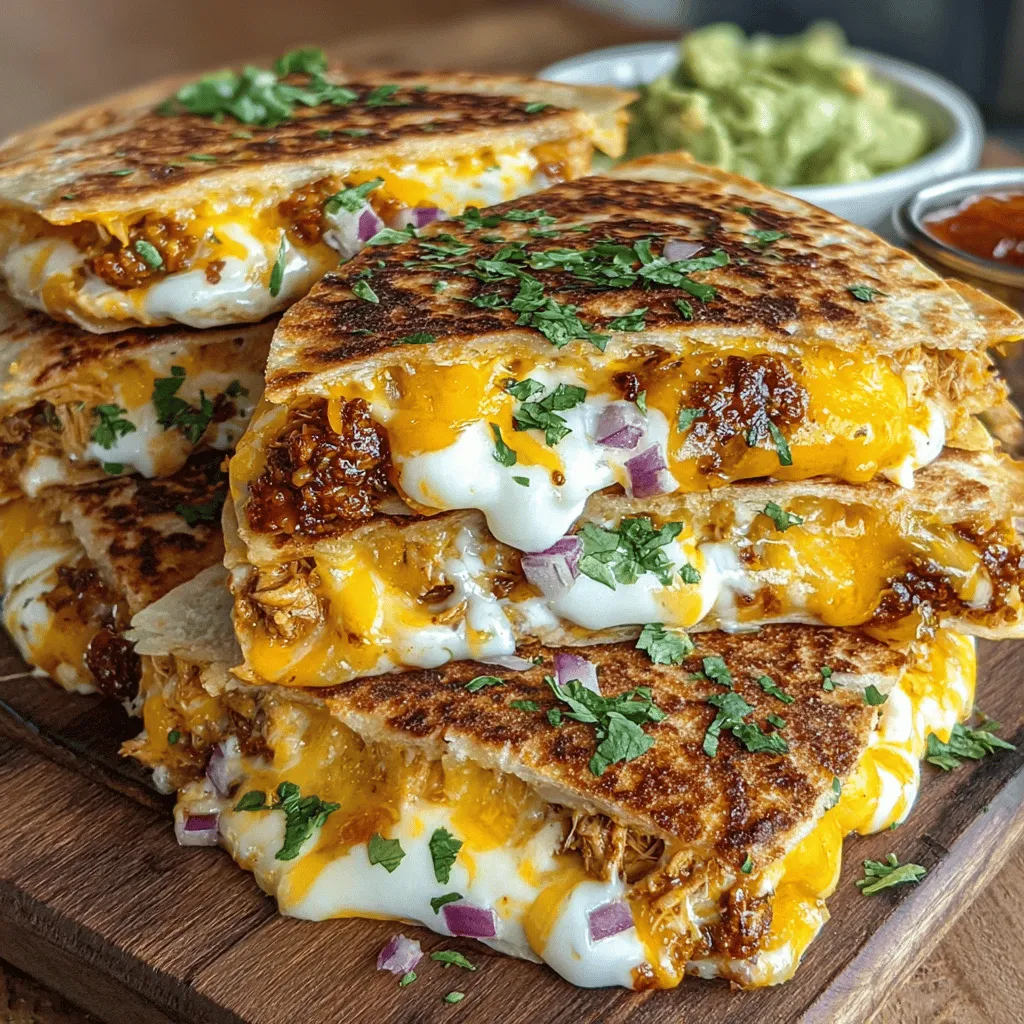 If you're on the lookout for a bold and delicious twist on a classic favorite, look no further than Spicy Sriracha Tuna Melt Quesadillas. This enticing dish takes the familiar comfort of a tuna melt and revamps it into a quick and satisfying quesadilla, perfect for any meal of the day. Combining creamy tuna, the spicy kick of Sriracha, and gooey melted cheese, these quesadillas are not only a feast for the taste buds but also a breeze to prepare. Whether you're in need of a hearty lunch, a light dinner, or even a late-night snack, this recipe caters to all, making it an ideal choice for both spice enthusiasts and those looking for a convenient meal solution.