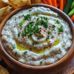 In recent years, plant-based dips and spreads have surged in popularity, becoming a staple in kitchens and at gatherings across the globe. These flavorful alternatives not only cater to vegan and vegetarian diets but also appeal to anyone seeking healthier snacking options. One standout recipe that has captured the hearts of many is the Creamy Garlic White Bean Dip. This delightful dip boasts a velvety texture and is packed with flavor, making it a perfect addition to any appetizer spread.