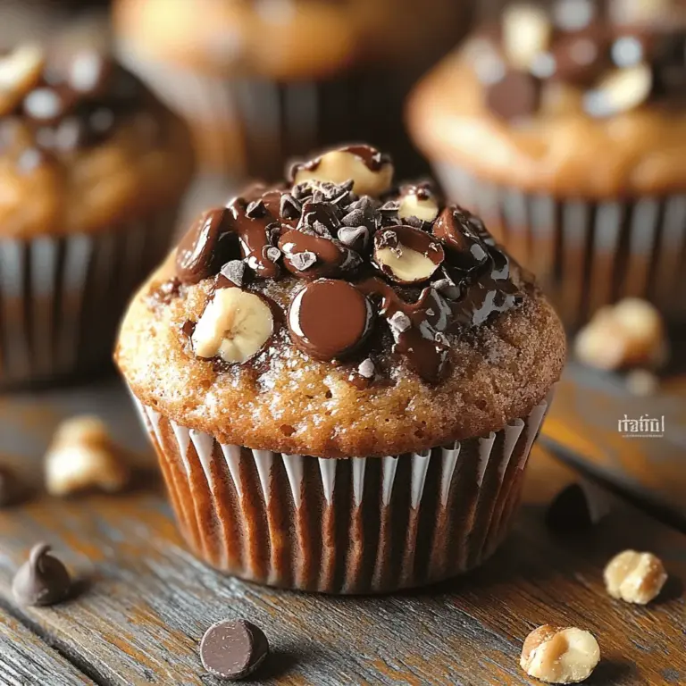 When it comes to baking, the proper mixing of dry ingredients is essential for achieving the best results. For our Choco-Banana Bliss Muffins, you'll be using all-purpose flour, baking powder, baking soda, and a pinch of salt. The importance of thoroughly combining these ingredients cannot be overstated. Clumping can lead to uneven rising and texture in your muffins. To avoid this, it’s advisable to sift the flour and combine it with the other dry ingredients in a mixing bowl. Use a whisk to mix them together thoroughly. This process ensures that the leavening agents are evenly distributed, allowing for a uniform rise when baked.