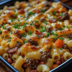 Bacon Bliss Cheeseburger Casserole Recipe