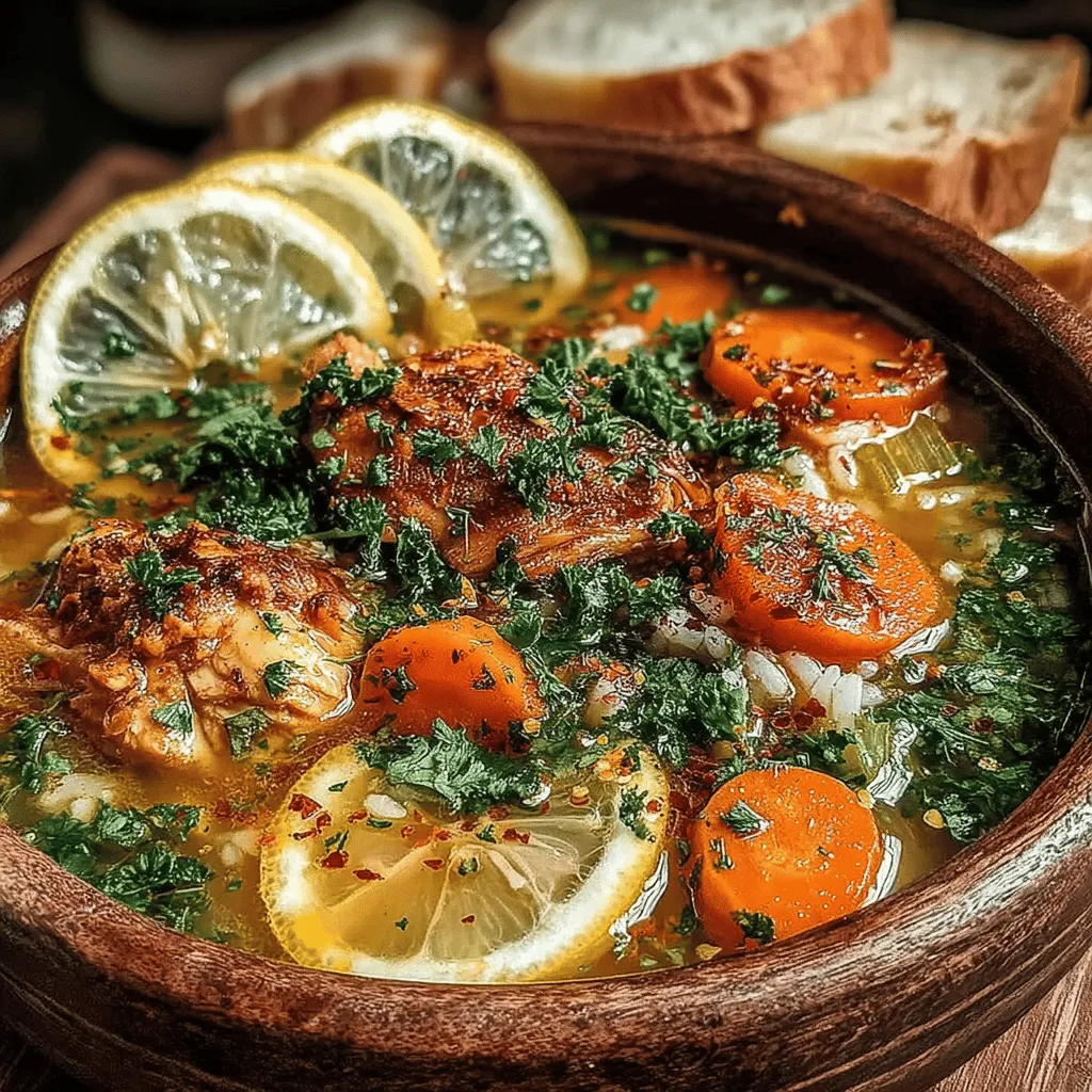 To achieve a perfectly balanced Zesty Lemon Chicken and Rice Soup, the timing of adding the broth, rice, and lemon is crucial. Begin by slowly adding the chicken broth to the sautéed vegetables, allowing them to infuse their flavors into the liquid. This step not only enhances the overall taste but also creates a rich base for the soup.
