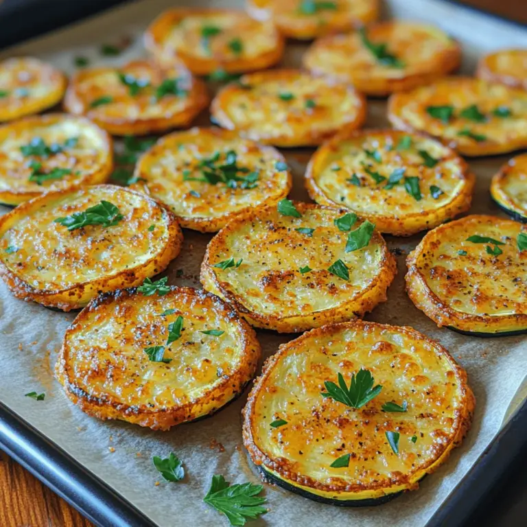 If you're searching for a delicious and healthy snack that perfectly combines crunch and flavor, look no further than Crunchy Golden Parmesan Zucchini Chips. This innovative recipe transforms humble zucchini into a crispy, cheesy delight that satisfies cravings without the guilt of traditional chips. Whether you're hosting a party, enjoying a movie night at home, or simply looking for a nutritious snack to munch on, these zucchini chips are the perfect solution.